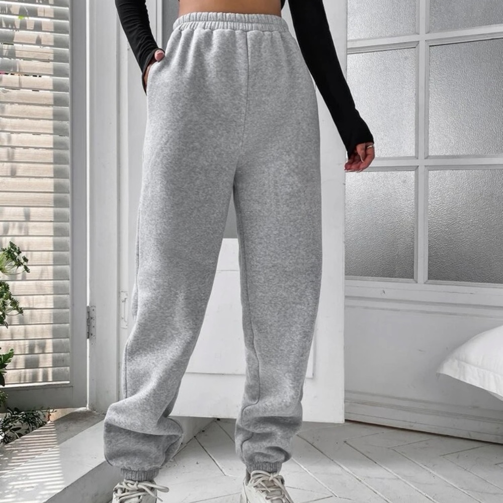 Large Grey Oversized Shein Joggers